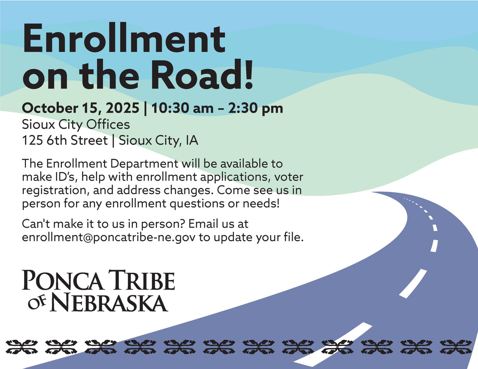Enrollment on the Road!