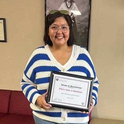 Ponca Express Receives U.S. Department of Transportation Regional Ridership Award