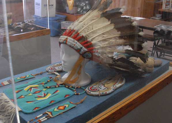 Ponca artifacts on display