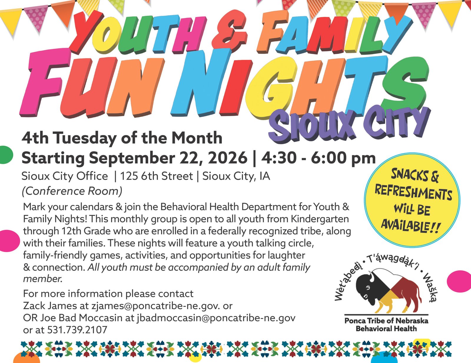 Youth & Family Fun Nights – Sioux City